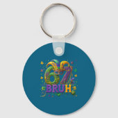 67 Bruh Mardi Gras Happy Mardi Gras  Sleutelhanger (Voorkant)