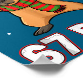 67 Bruh Six Seven Meme Capybara Christmas Kids Boy Poster (Hoek)