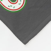 67 Bruh Six Seven Meme Raccoon Christmas Kids Boys Fleece Deken (Hoek)