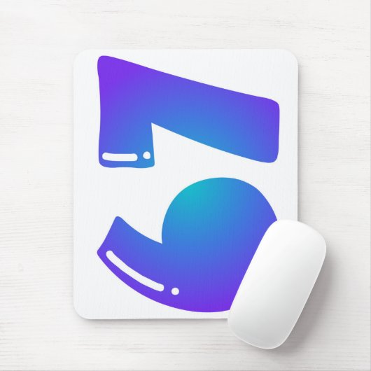 67 Bubble Numbers Muismat (Met muis)