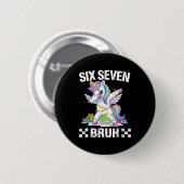 67 Burh Grappige Kerstmis 6 7 Meme Mannen Vrouwen  Ronde Button 5,7 Cm (Voorkant /achterkant)