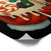 67 Bysebyll Voetbal Drip Kerstmis Byll Multi-sport Poster (Hoek)
