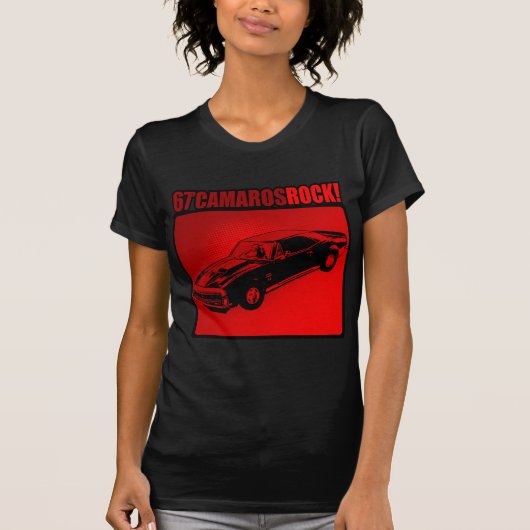 67 Camaro Rocks! T-shirt (Voorkant)