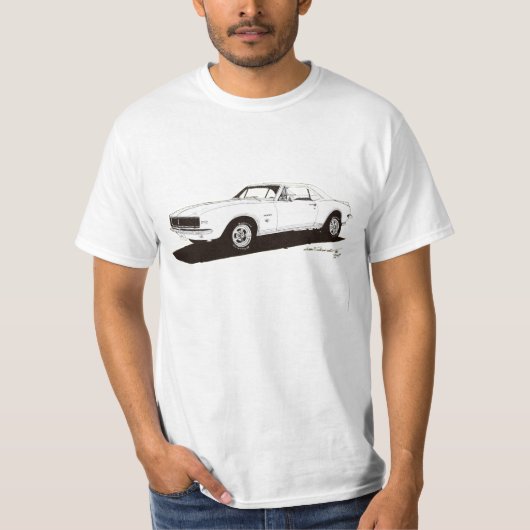 '67 Camaro RS (achterzijde) & (voorzijde) T-shirt (Voorkant)