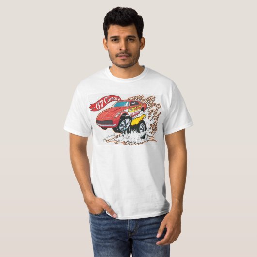 67 Camaro T-shirt (Voorkant volledig)