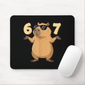 67 Capybara Meme 6 7 Aesthetic For Kids Young Adul Muismat (Met muis)