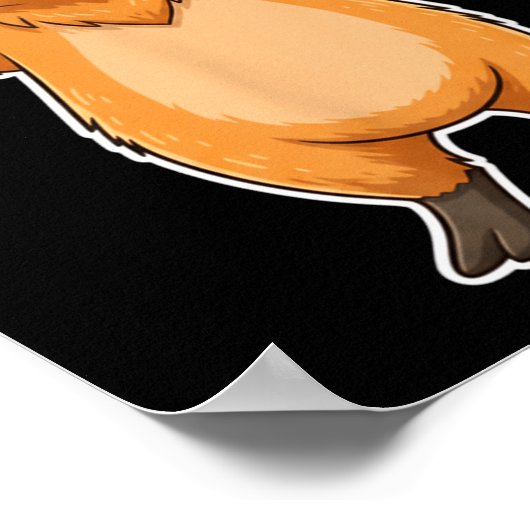 67 Capybara Sungles Gen Alpha Slang Funny Six Seve Poster (Hoek)