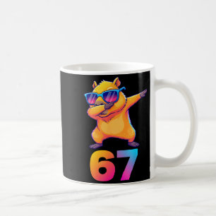 67 Capybara Zes Zeven Meme Dier Koele Capybara Da Koffiemok