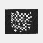 67 Checkered Six Seven Meme 6 7 Gen Alpha Teacher  Fleece Deken (Voorkant (Horizontaal))