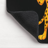 67 Cheetah Meme Six Seven Hands Motion Kids Teens Muismat (Hoek)