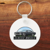 67_Chevelle_Black Sleutelhanger (Voorkant)