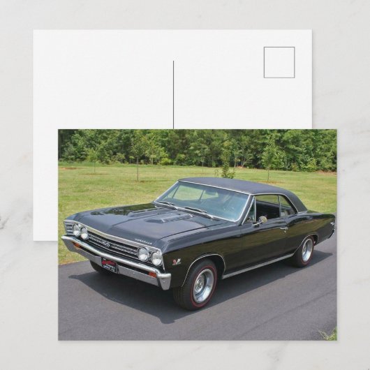 67' Chevelle Briefkaart (Voorkant / Achterkant)