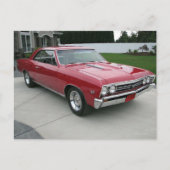 67' Chevelle SS Briefkaart (Voorkant)