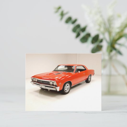 67' Chevy Chevelle Briefkaart (Staand voorkant)