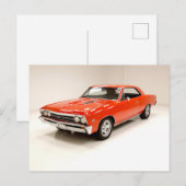 67' Chevy Chevelle Briefkaart (Voorkant / Achterkant)