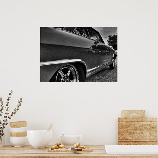 67 chevy nova SS Poster (Keuken)