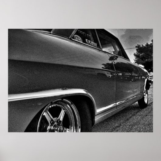 67 chevy nova SS Poster (Voorkant)