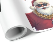 67 Chill Santa Christmas Santa  Cadeaupapier (Rol Hoek)