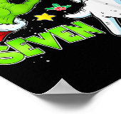 67 Christmas 6 7 Meme Elf Santa Pajamas Gen Alpha  Poster (Hoek)