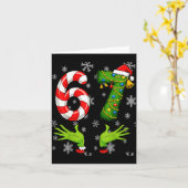 67 Christmas 6 7 Meme Pajamas 67 Bruh Slang  Kaart (Gele Bloem)