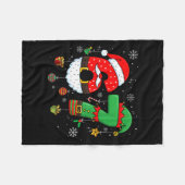 67 Christmas 6 7 Meme Pajamas Holiday Gen Alpha Sl Fleece Deken (Voorkant (Horizontaal))