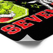 67 Christmas 6 7 Meme Pajamas Holiday Gen Alpha Sl Poster (Hoek)