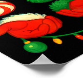 67 Christmas 6 7 Meme Pajamas Holiday Xmas  Poster (Hoek)