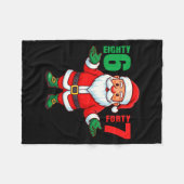 67 Christmas 6 7 Meme Six Seven Funny Santa Xmas 8 Fleece Deken (Voorkant (Horizontaal))
