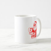 67 Christmas 6 7 Meme Six Seven Funny Santa Xmas B Koffiemok (Voorkant rechts)