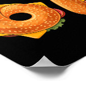 67 Christmas Burger Shirt 6 7 Meme Funny 67 Hambur Poster (Hoek)