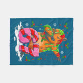 67 Christmas Funny 67 Brainrot Youth Kids Capybara Fleece Deken (Voorkant (Horizontaal))