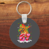 67 Christmas Funny 67 Brainrot Youth Kids Capybara Sleutelhanger (Voorkant)