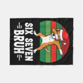 67 Christmas Funny 67 Brainrot Youth Kids Dog 67  Fleece Deken (Voorkant (Horizontaal))