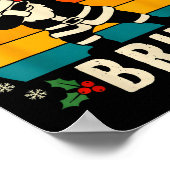 67 Christmas Funny 67 Meme Youth Kids Dabbing Sant Poster (Hoek)