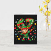 67 Christmas Funny 67 Meme Youth Kids Elf 67 Kaart (Gele Bloem)