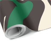 67 Christmas Funny Red & Green Wrapping Paper Cadeaupapier (Rol Hoek)