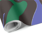 67 Christmas Funny Red & Green Wrapping Paper Cadeaupapier (Rol Hoek)