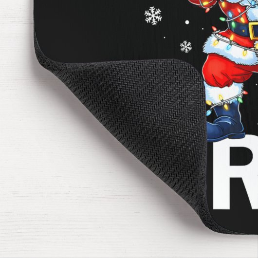 67 Christmas Funny Six Seven Bruh Meme Dabbing San Muismat (Hoek)