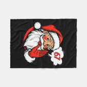 67 Christmas Funny Six Seven Meme Brainrot Santa C Fleece Deken (Voorkant (Horizontaal))