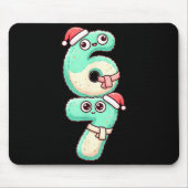 67 Christmas Kawaii Pastel Design  Muismat (Voorkant)