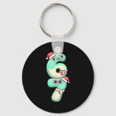 67 Christmas Kawaii Pastel Design  Sleutelhanger (Voorkant)