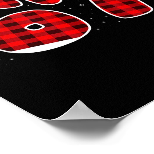 67 Christmas Meme 6 7 Numbers Six Seven Funny Xmas Poster (Hoek)