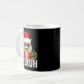 67 Christmas Nutcracker Bruh 6 7 Funny Christmas 6 Koffiemok (Voorkant links)