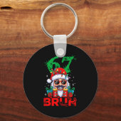 67 Christmas Nutcracker Bruh 6 7 Funny Christmas 6 Sleutelhanger (Voorkant)