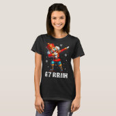 67 Christmas Nutcracker Six Seven Bruh 6 7 Funny C T-shirt (Voorkant volledig)