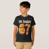 67 Christmas Oh Snap Gingerbreadman 6 7 Funny Meme T-shirt (Voorkant volledig)