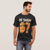 67 Christmas Oh Snap Gingerbreadman 6 7 Funny Meme T-shirt (Voorkant volledig)