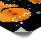 67 Christmas Oh Snap Gingerbreadman 6 7 Meme Xmas  Poster (Hoek)