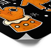 67 Christmas Oh Snap Gingerbreadman 6 7 Meme Xmas Poster (Hoek)