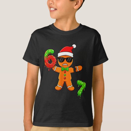 67 Christmas Oh Snap Gingerbreadman 6 7 Meme Xmas T-shirt (Voorkant)